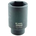 K-Tool International 1/2" Drive Impact Socket black oxide KTI-38235